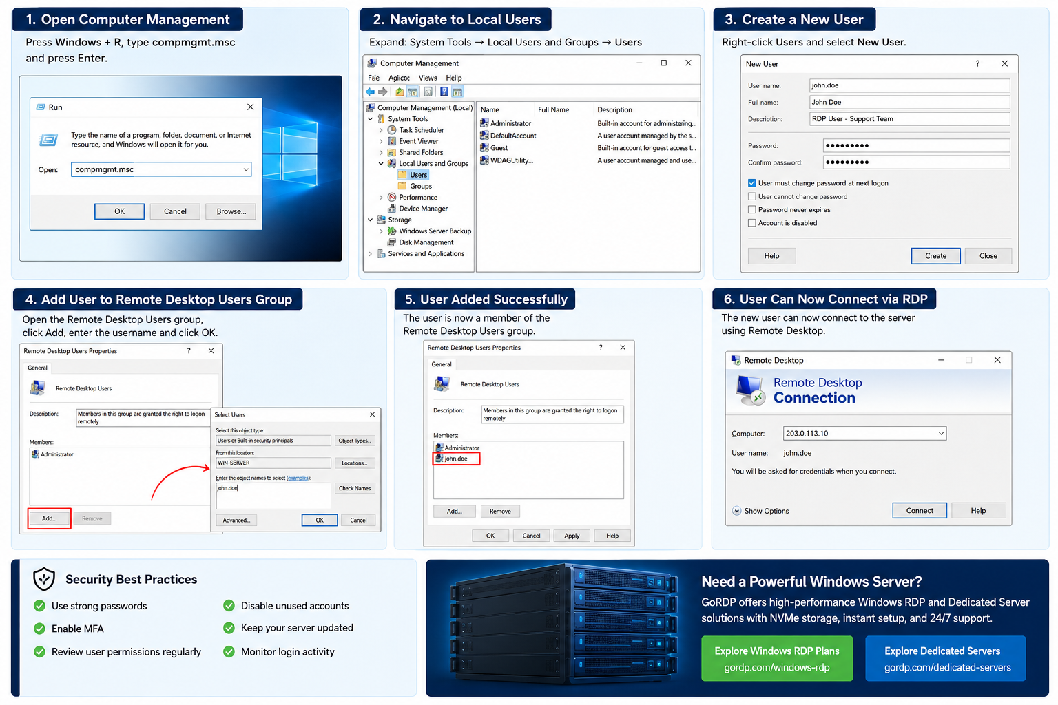 Create Multiple Users on Windows Server: A Complete Step-by-Step Guide