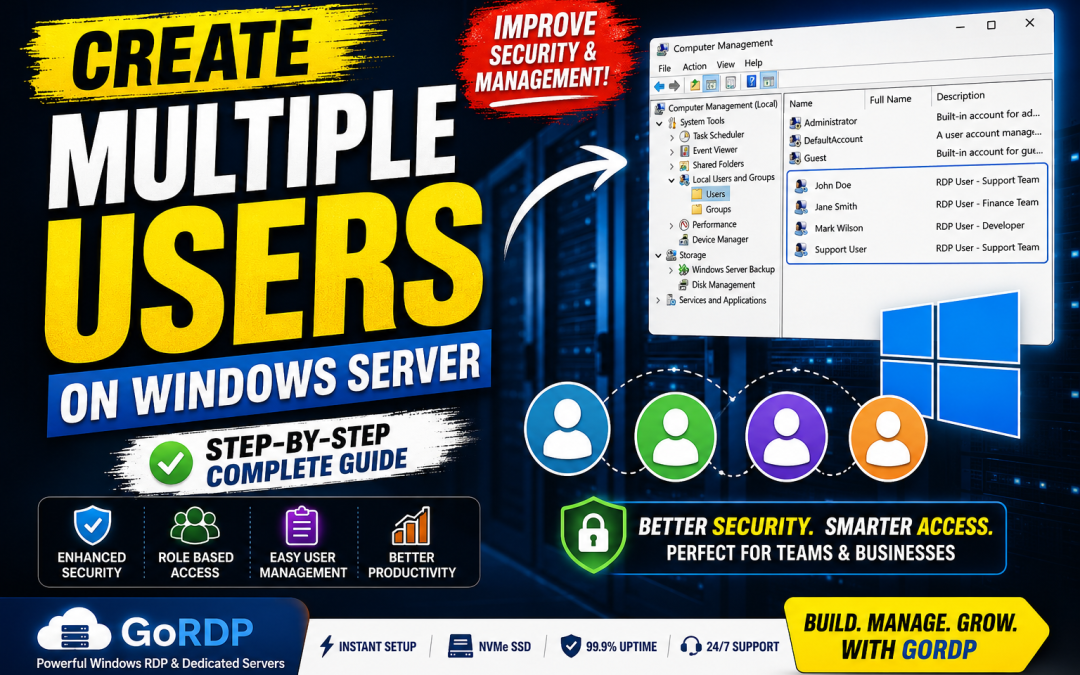 Create Multiple Users on Windows Server: A Complete Step-by-Step Guide