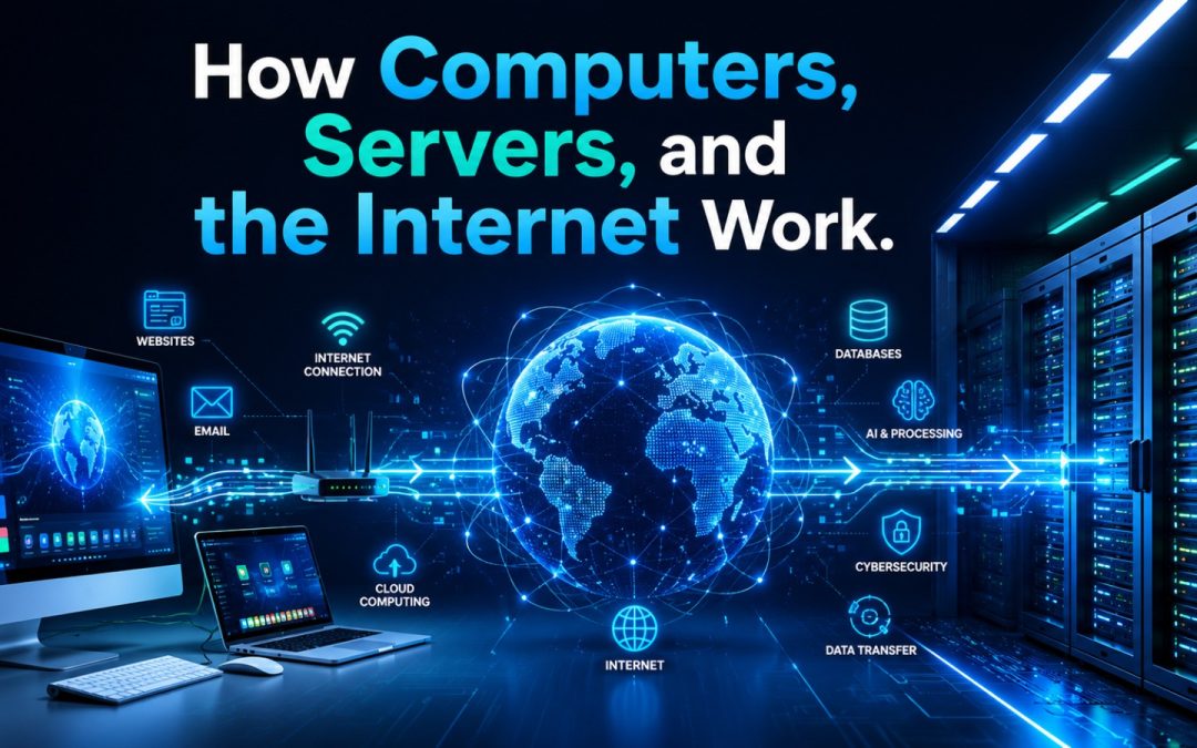 How Computers, Servers, and the Internet Work