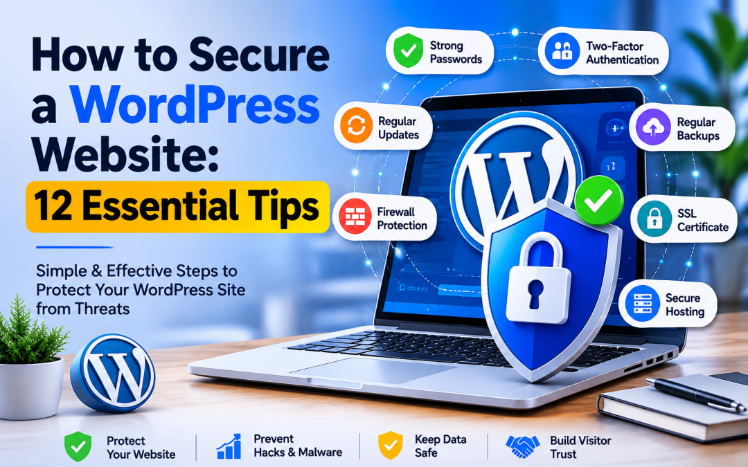How to secure a WordPress website with 12 essential security tips